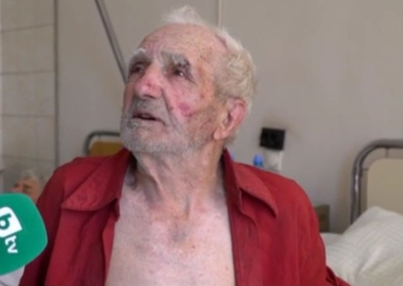 Криминално проявен преби 88-годишен мъж ВИДЕО