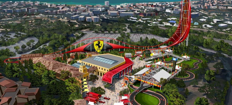 Ferrari отваря лунапарк в Слънчев бряг като в Абу Даби и Барселона