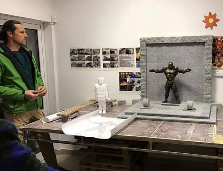 Вдигат огромен мемориал на Милен Добрев в родното му село Житница