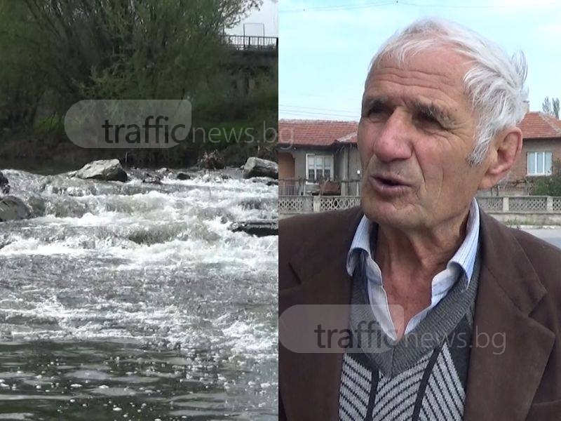 Жител на Катуница: Страх ни е от наводнение! Водата нищо не я спира ВИДЕО