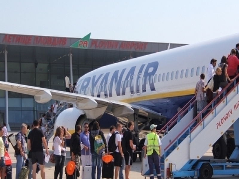 Летище Пловдив прогнозира рекорден трафик