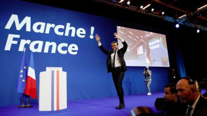 Еманюел Макрон печели първия тур на президентските избори
