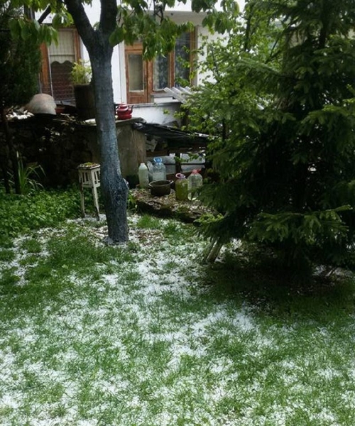 Градушка удари Смолян СНИМКИ