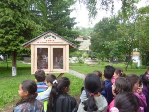 Къщичка за книги се появи в Перущица
