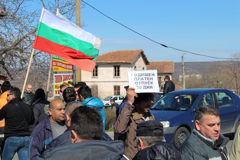 Протестът на миньорите продължава, Мая Манолова отива в “Оброчище“