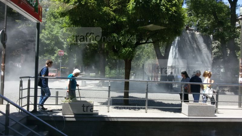 Пловдивчанка: Прах и прах! Виждаме какво дишаме в центъра на града СНИМКИ