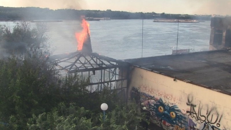 Голям пожар вилня в Русе