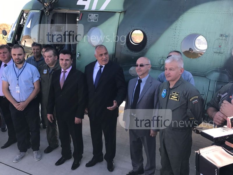 България ще помага на Македония в гасенето на пожари СНИМКИ