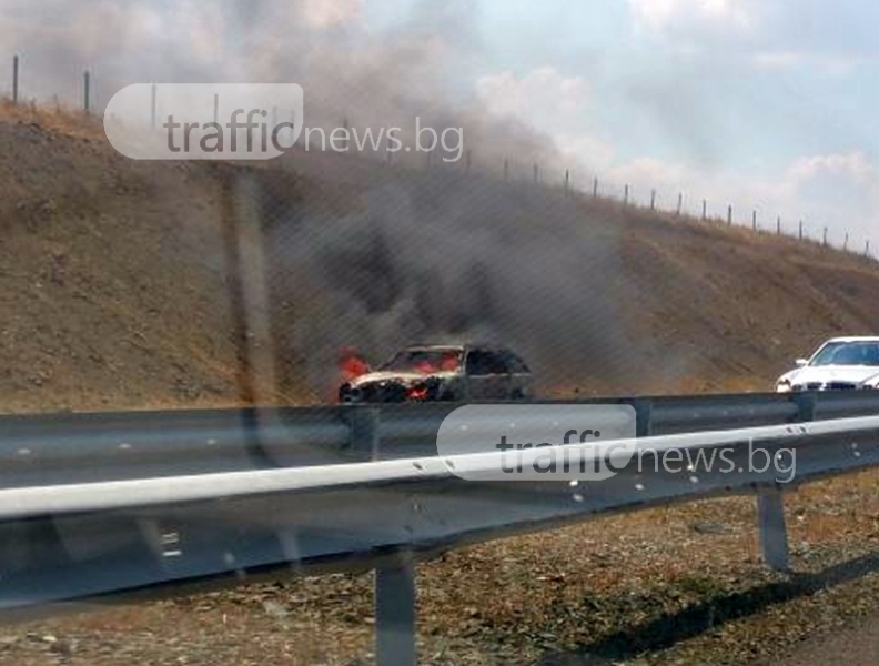Пуснаха движението по магистралата към Пловдив