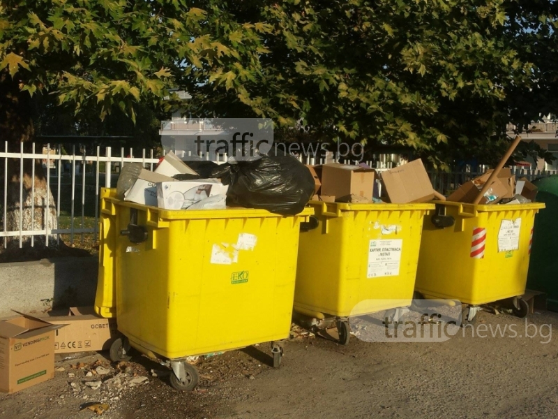 Воня на мърша и риск от заболявания заради боклуци край детска градина в Труд СНИМКИ