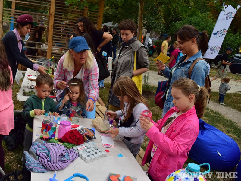 Детски пикник и вихрено забавление край Марица СНИМКИ