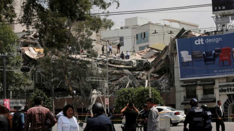 Броят на жертвите от земетресението в Мексико расте, 224 души са загинали