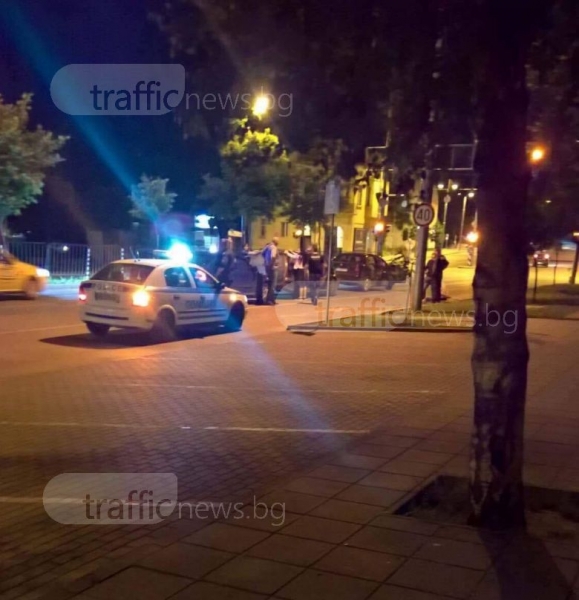 Две зверски катастрофи в Пловдив - загина моторист, кола е по таван!