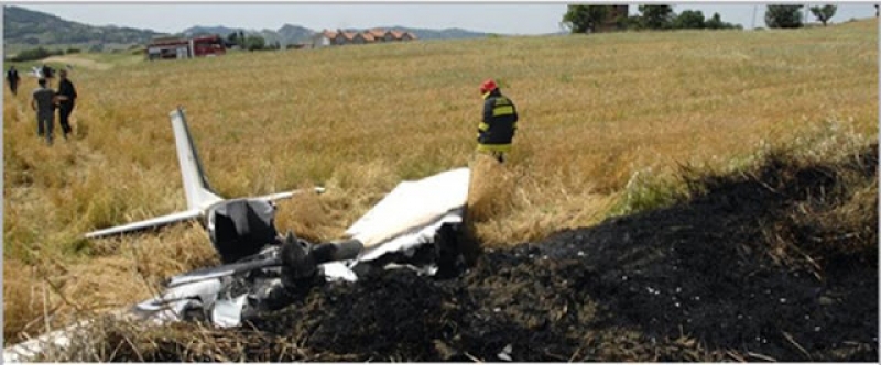 Двама загинаха при самолетната катастрофа на българо-гръцката граница