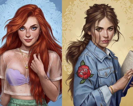 Как биха изглеждали принцесите на Дисни, ако живееха през 2017? СНИМКИ