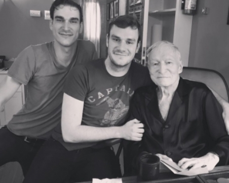 Купър Хефнър - най-младият наследник на Хю Хефнър