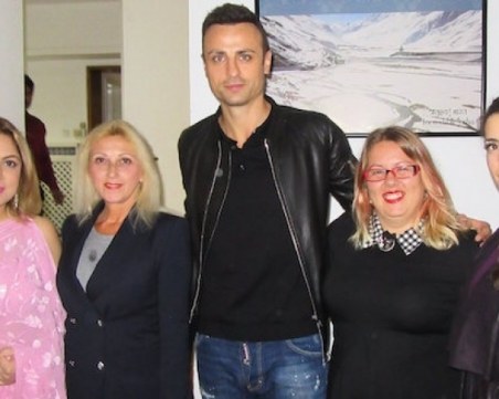 Бербатов на прием в индийското посолство