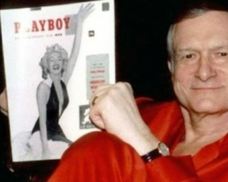 Погребаха Хю Хефнър до Мерилин Монро