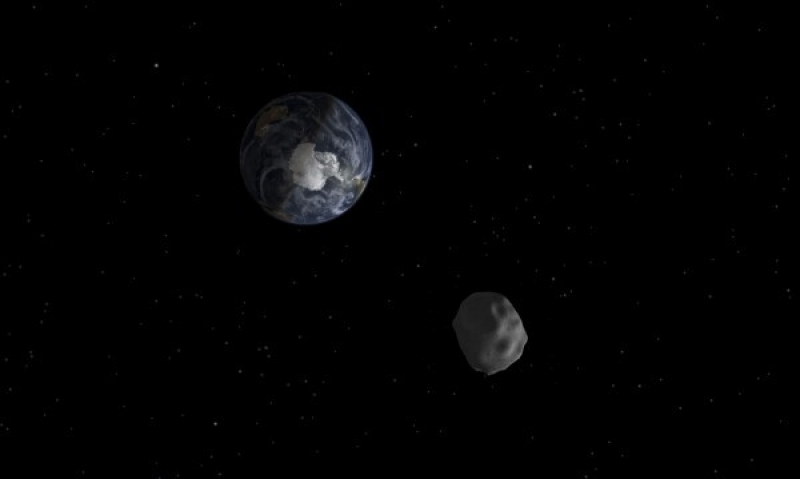 След 9 дни астероид, колкото Челябинския метеорит, ще мине покрай Земята