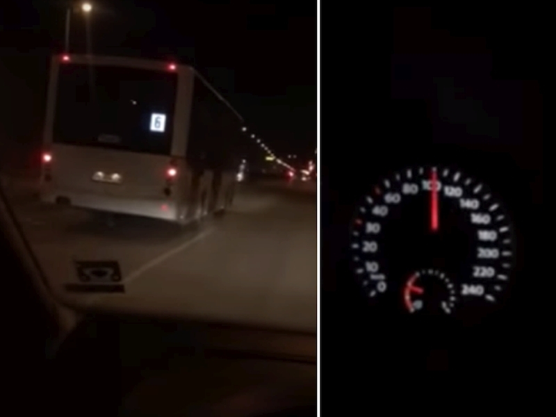 Бърз и яростен шофьор на автобус по линия 6 хвърча със 100 км/ч в Пловдив ВИДЕО