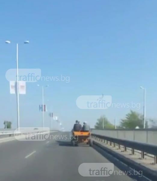 Най-големият кошмар за шофьорите: Кон с каруца отново на възлов булевард в Пловдив ВИДЕО