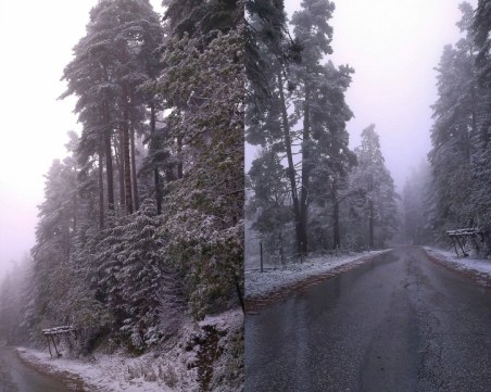 Хижа Здравец е готова за сезона! Бяла пелена покри склоновете около Бяла черква СНИМКИ