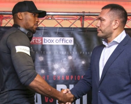 Български съдия на мача между Джошуа и Кобрата