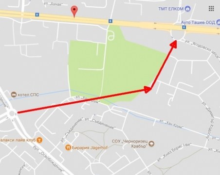 Нова улица свързва кръговите движения на SPS и Скобелева майка