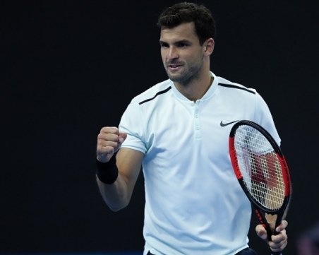 Гришо извоюва тежка победа! Сломи американец след мъчителен тайбрек ВИДЕО