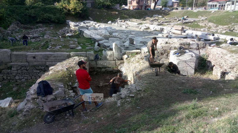 Разкриват древната порта на Филипопол, през която влизали императорите СНИМКИ