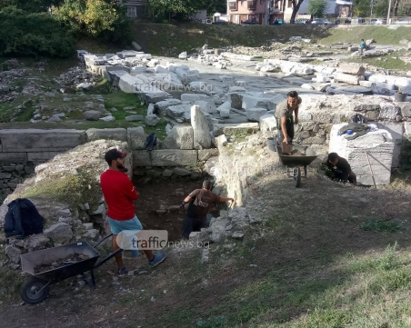 Разкриват древната порта на Филипопол, през която влизали императорите СНИМКИ