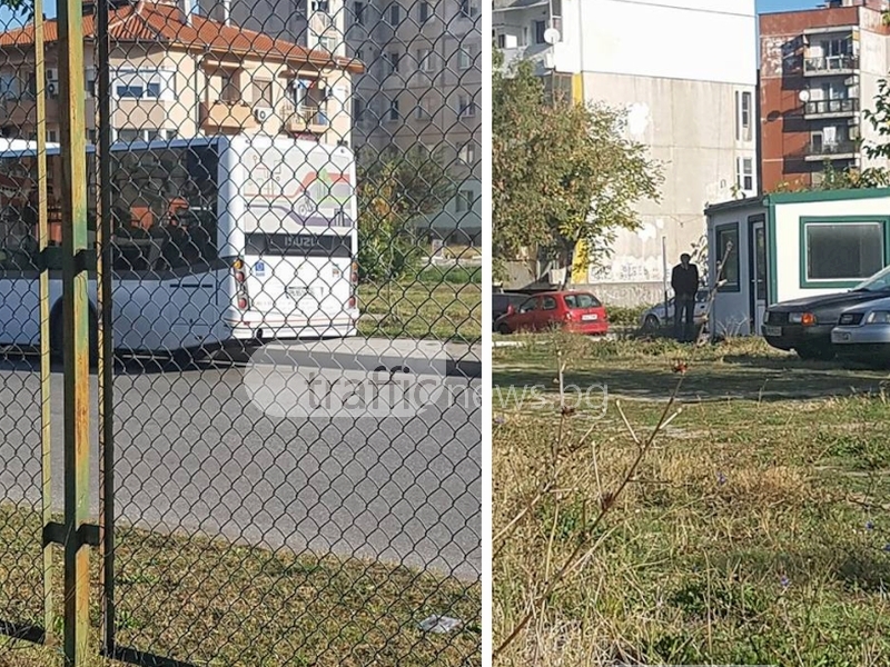Природата зове! Шофьори и кондуктори в Пловдив ползват храстите за тоалетна СНИМКИ