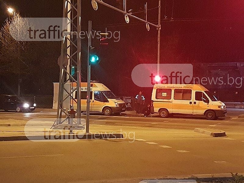 Тежък инцидент! Кола помете и уби жена на пътя Пловдив-Карлово