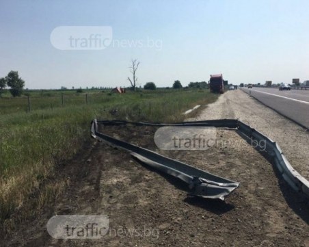 Мъж загина намясто, след като се удари в мантинела