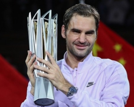 Федерер приземи Надал за титлата в Шанхай