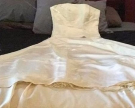 Мъж продава сватбената рокля на жена си, за да си купи бира и да отиде за риба СНИМКА