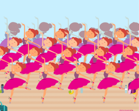 Предизвикателен пъзел! Можете ли да откриете разликата в балерините?