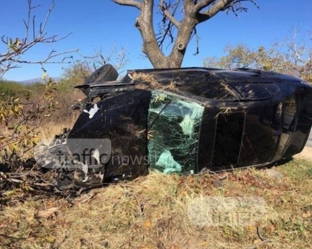 Коне предизвикаха зловеща катастрофа на пътя София - Бургас СНИМКИ