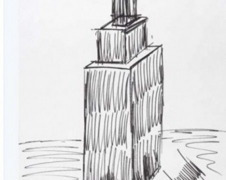 Рисунка на Доналд Тръмп продадена за 16 000 долара