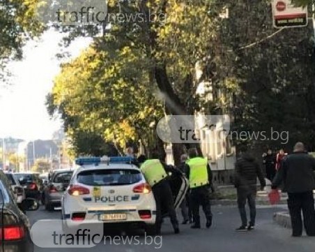 Катастрофа пред Военна болница, движението е затруднено СНИМКИ