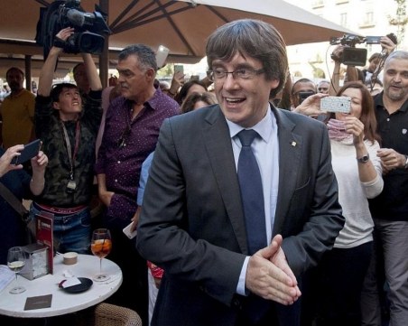 Каталунският лидер няма да се върне в Испания