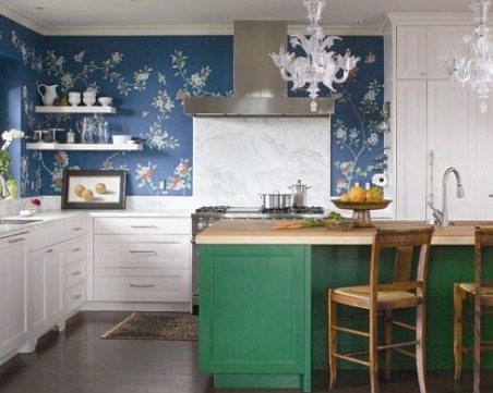 Тапетите отново са на мода! Интересни идеи за кухнята СНИМКИ