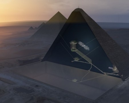 Учени откриха тайна ниша в Хеопсовата пирамида