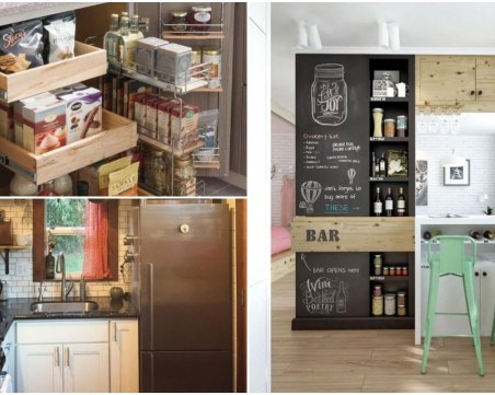 Малко, но практична кухня! Ето и как да стане СНИМКИ