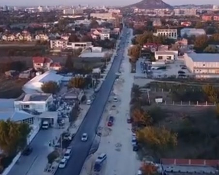 Вижте обновеното Коматевско шосе, заснето от дрон ВИДЕО