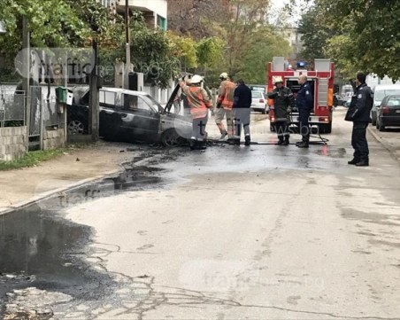 Взрив в Кючука, пожарни са на мястото СНИМКИ