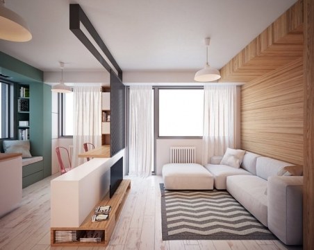 Големи идеи за обзавеждане на малък апартамент СНИМКИ