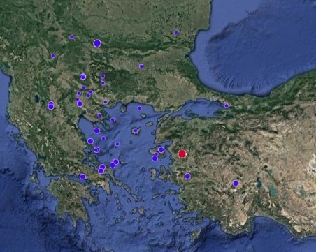 След земетресението в София, трус разтърси и Турция
