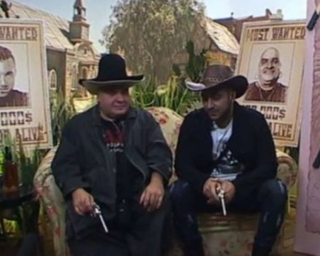 Фънки и Коцето се вживяха в ролята на каубои на старта на Биг Брадър Most Wanted