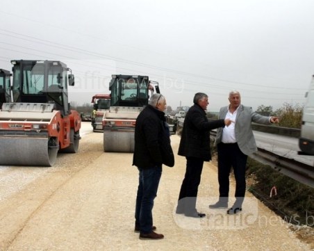 Здравко Димитров: Пътят Пловдив - Асеновград ще бъде готов предсрочно СНИМКИ